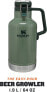 Фото #2 товара Stanley Unisex - Adult Classic Easy-Pour Thermal Insulated Stainless Steel Growler, Hammertone Green, 1900ml