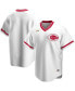 Фото #1 товара Men's White Cincinnati Reds Home Cooperstown Collection Team Jersey