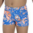 SPEEDO Solarpop Essential Allover Swim Boxer Neon Blue / Fluo Orange / White, 2 года - фото #6