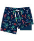 ფოტო #7 პროდუქტის Men's Neon Lights 5-1/2" Swim Trunks