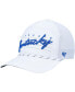 Men's White Kentucky Wildcats Downburst Hitch Trucker Snapback Hat