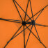 Фото #9 товара Помаранчевый садовый зонт на квадратной толщине завесы 250 x 250 см Uniprodo