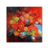 Фото #1 товара Oxana Ziaka 'Red Nature Morte' Canvas Art - 14" x 14" x 2"