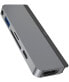 Фото #2 товара Targus HyperDrive - USB 3.2 Gen 1 (3.1 Gen 1) Type-C - 60 W - Grey - MicroSD (TransFlash) - SD - 4K Ultra HD - 60 Hz