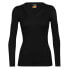 ICEBREAKER 200 Oasis V Neck Merino long sleeve Base Layer Черный, S - фото #2