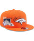 Men's Orange Denver Broncos Icon 9FIFTY Snapback Hat Оранжевый - фото #1