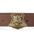 Men's Tiger-Buckle Leather Belt