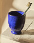 Фото #8 товара Blue toothbrush holder