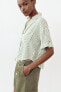 LINEN BLEND SHORT SLEEVE SHIRT