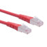 Фото #3 товара ROLINE S/FTP (PiMF) Patch Cord - Cat.6 - red 15.0m - 15 m - Cat6 - S/FTP (S-STP) - RJ-45 - RJ-45