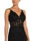 ფოტო #6 პროდუქტის Juniors' Glitter Lace Bustier Dress