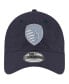 Фото #2 товара Men's Navy Sporting Kansas City 2024 Jersey Hook 9TWENTY Adjustable Hat