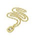 Фото #2 товара Swarovski dulcis Cushion Cut Crystals Pendant Necklace