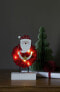 Фото #3 товара Konstsmide Wood/Cotton Santa - Light decoration figure - Red - Cotton - Wood - Universal - IP20 - 6 h