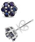 ფოტო #1 პროდუქტის Sapphire (1-1/4 ct. t.w.) Stud Earrings in Sterling Silver