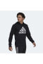 Фото #3 товара Мужская толстовка Adidas Essentials Logo Erkek черная (gv5281)