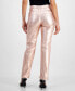 ფოტო #2 პროდუქტის Women's 1981 Metallic Straight Jeans