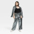 Women's Sequin Trouser Pants - A New Day