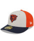 ფოტო #3 პროდუქტის Men's Cream, Navy Chicago Bears 2023 Sideline Historic Low Profile 59FIFTY Fitted Hat