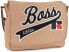 Фото #3 товара мужская сумка через плечо повседневная тканевая бежевая BOSS Mens Messenger L RA Recycled Nylon Messenger Bag with Exclusive Logo Size