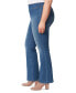 ფოტო #3 პროდუქტის Trendy Plus Size Pull-On Flare Jeans