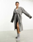 Фото #2 товара Calvin Klein Future Shift dressing gown in grey