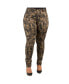 Фото #1 товара Women's Tall Plus Size Curvy-Fit Camo Destroyed Skinny Jeans