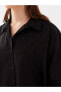 LCW Vision Düz Uzun Kollu Kadın Oversize Gömlek