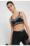 Фото #7 товара Kadın Siyah Flyknit Indy Tech Pack Medium Support Sports Bra Aq0160-010