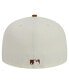 ფოტო #4 პროდუქტის Men's Cream New York Yankees Chrome Corduroy Visor 59FIFTY Fitted Hat