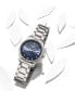 ფოტო #2 პროდუქტის Women's Swiss Automatic Master Collection Diamond Accent Stainless Steel Bracelet Watch 26mm L21284976