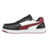 Фото #3 товара Puma Safety Frontcourt Low Electrical Hazard Composite Toe Work Mens Black, Red