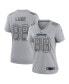 Фото #2 товара Women's CeeDee Lamb Gray Dallas Cowboys Atmosphere Fashion Game Jersey