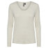 Фото #3 товара PIECES Billo Long Sleeve V Neck T-Shirt