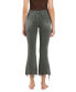 Фото #4 товара Women's High Rise Cropped Flare Jeans