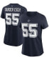 ფოტო #2 პროდუქტის Women's Leighton Vander Esch Navy Dallas Cowboys Name and Number T-shirt