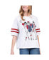 ფოტო #5 პროდუქტის Women's White Houston Astros Winners Half-Sleeve Fashion Top