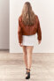 Фото #4 товара Короткая юбка с пайетками — zw collection ZARA