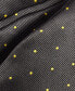 Men's Black & Gold Dot Tie