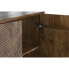 Sideboard DKD Home Decor Golden Dark brown Metal Mango wood 170 x 40 x 90 cm