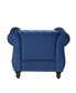 Фото #6 товара 39" Modern Sofa Dutch Plush Upholstered Sofa, Solid Wood Legs, Buttoned Tufted Backrest