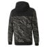 Фото #4 товара Puma Graphic Aop Camouflage Hoodie Mens Black Casual Outerwear 846824-01
