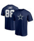 Men's CeeDee Lamb Navy Dallas Cowboys Team Player Icon Name and Number T-shirt