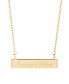 Фото #1 товара brook & york 14K Gold Plated Love You Mom Bar Necklace