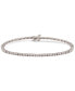 ფოტო #1 პროდუქტის Diamond Tennis Bracelet (1-1/2 ct. t.w.) in 10k White Gold