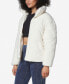 Фото #2 товара Women's Faux Poodle Fur Diamond Quilted Puffer Jacket