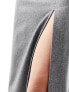 Фото #7 товара Mango tailored split front skirt on grey