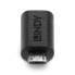Фото #7 товара Lindy USB 2.0 Type C to Micro-B Adapter - USB Type C - USB Type Micro-B - Black