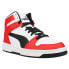 Puma Rebound Layup High Top Mens Red, White Sneakers Casual Shoes 386438-14