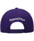 Фото #5 товара Men's Purple Los Angeles Lakers Retro Bolt Deadstock Snapback Hat